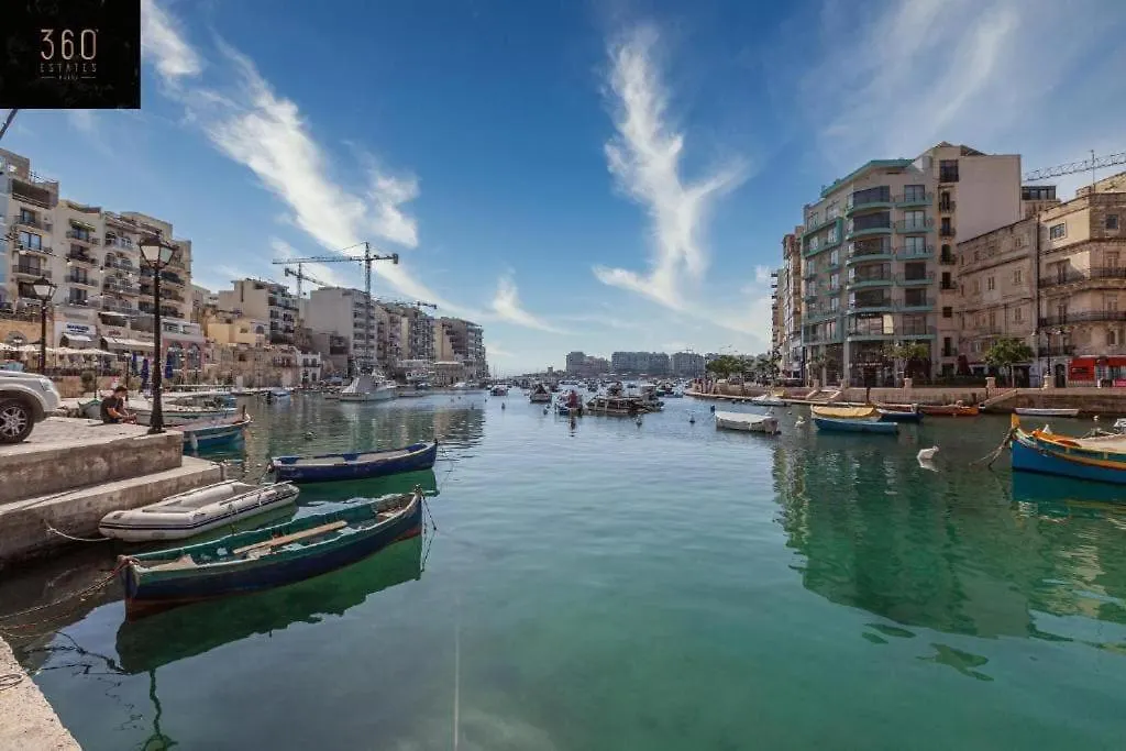 דירה Saint Julian's Modern 2Br Apt With Backyard In Vibrant St Julians By 360 Estates