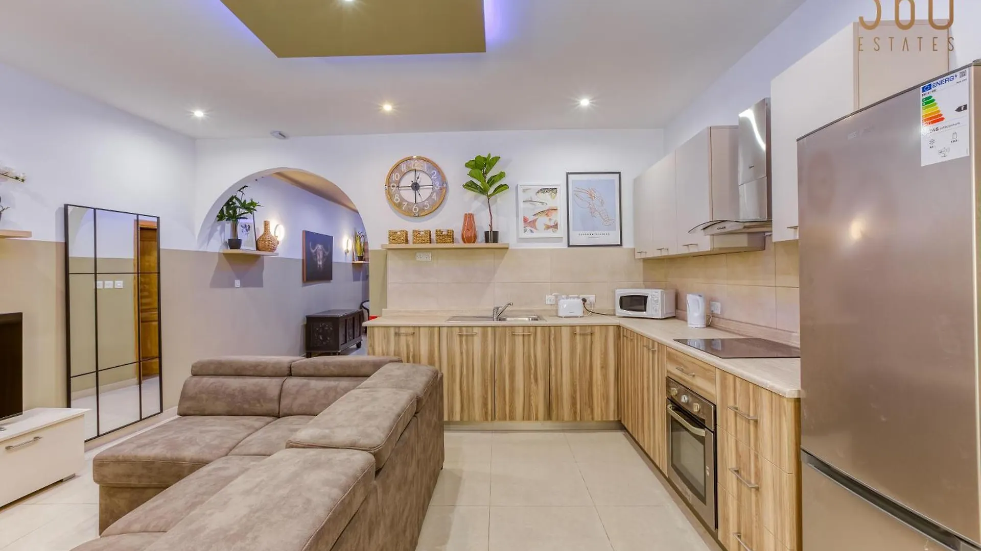 Saint Julian's Modern 2Br Apt With Backyard In Vibrant St Julians By 360 Estates מלטה