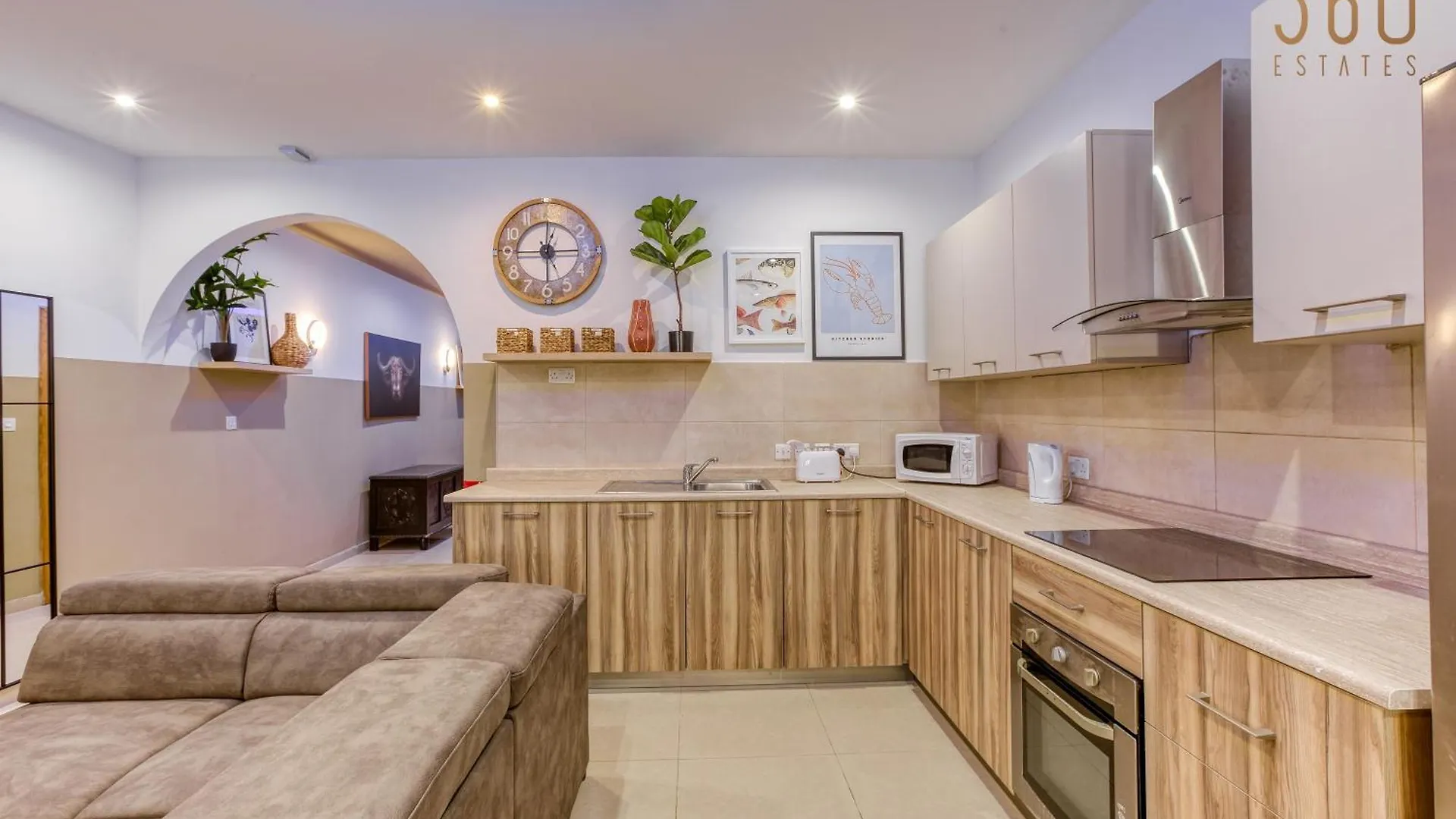 Saint Julian's Modern 2Br Apt With Backyard In Vibrant St Julians By 360 Estates 0*, Saint Julian's מלטה
