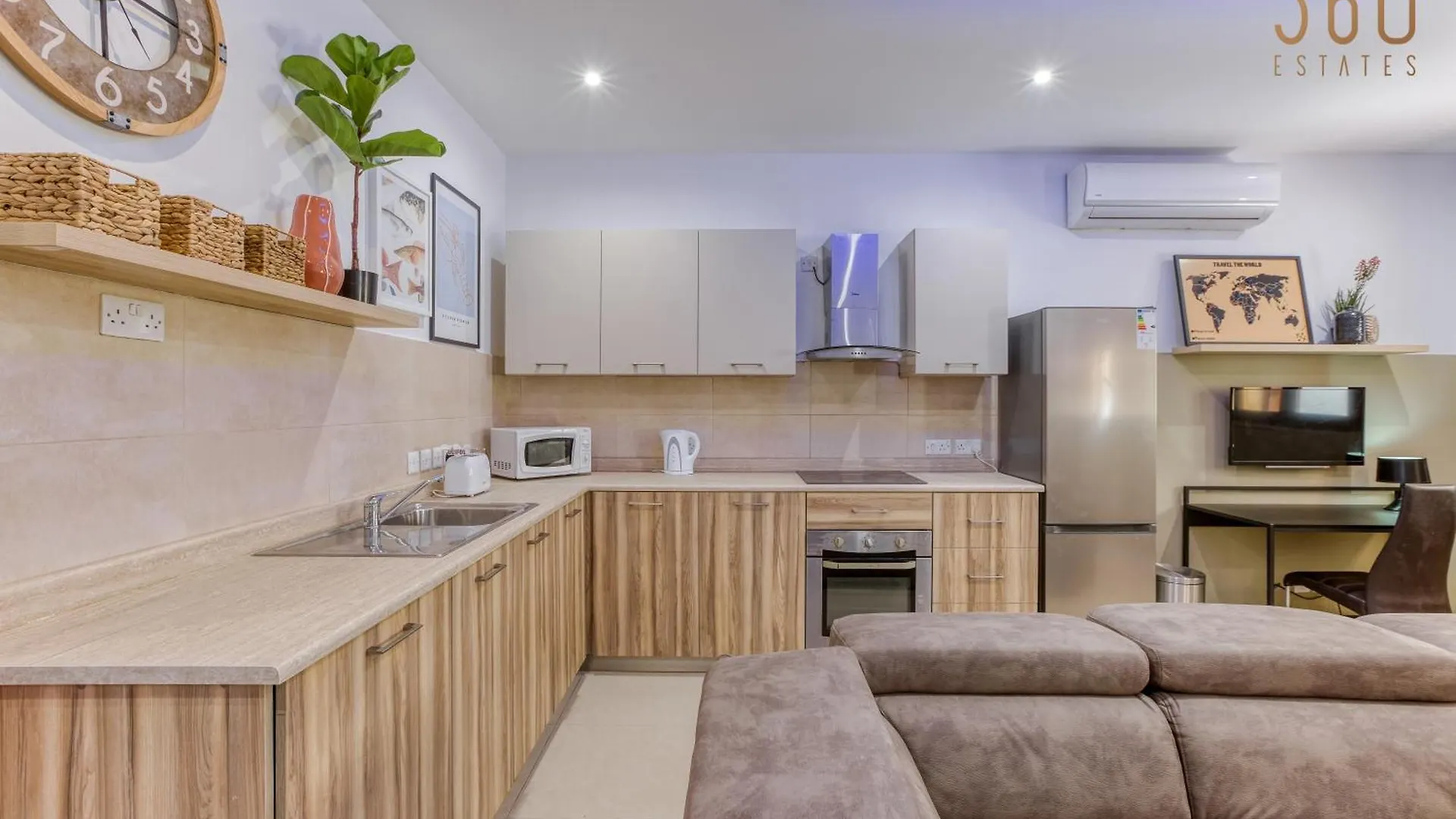 Saint Julian's Modern 2Br Apt With Backyard In Vibrant St Julians By 360 Estates דירה