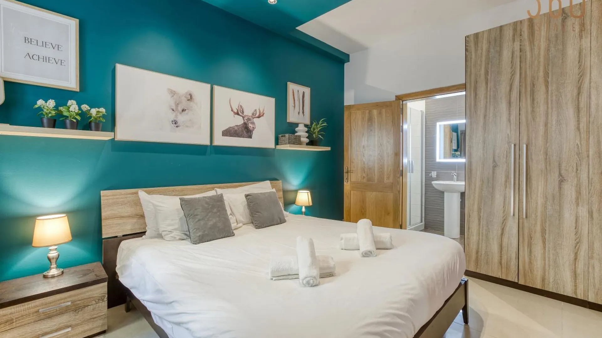 Saint Julian's Modern 2Br Apt With Backyard In Vibrant St Julians By 360 Estates דירה